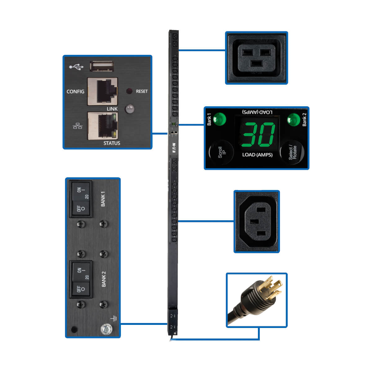 PDU TRIPP LITE MONOFASICO MONITOREABLE 5/5.8kW