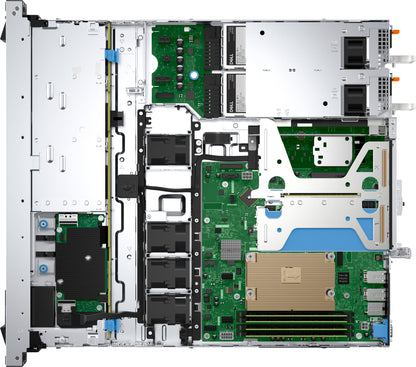 Servidor Dell PowerEdge R360 + Intel Xeon E-2436 6C/12T + 1x16GB 5600MT/s + 1x2TB 3.5 + PERC H355 + 3 Years Basic NBD