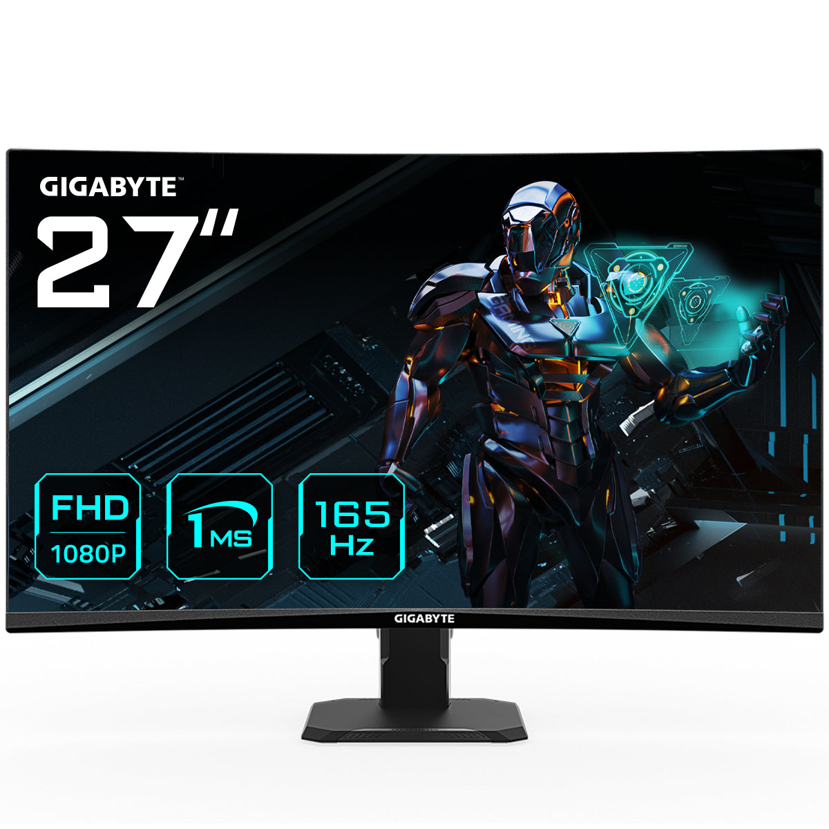 Monitor Gamer Gigabyte GS27F SS IPS FHD 1920x1080 1ms MPRT 170Hz HDR HDMI DP Negro