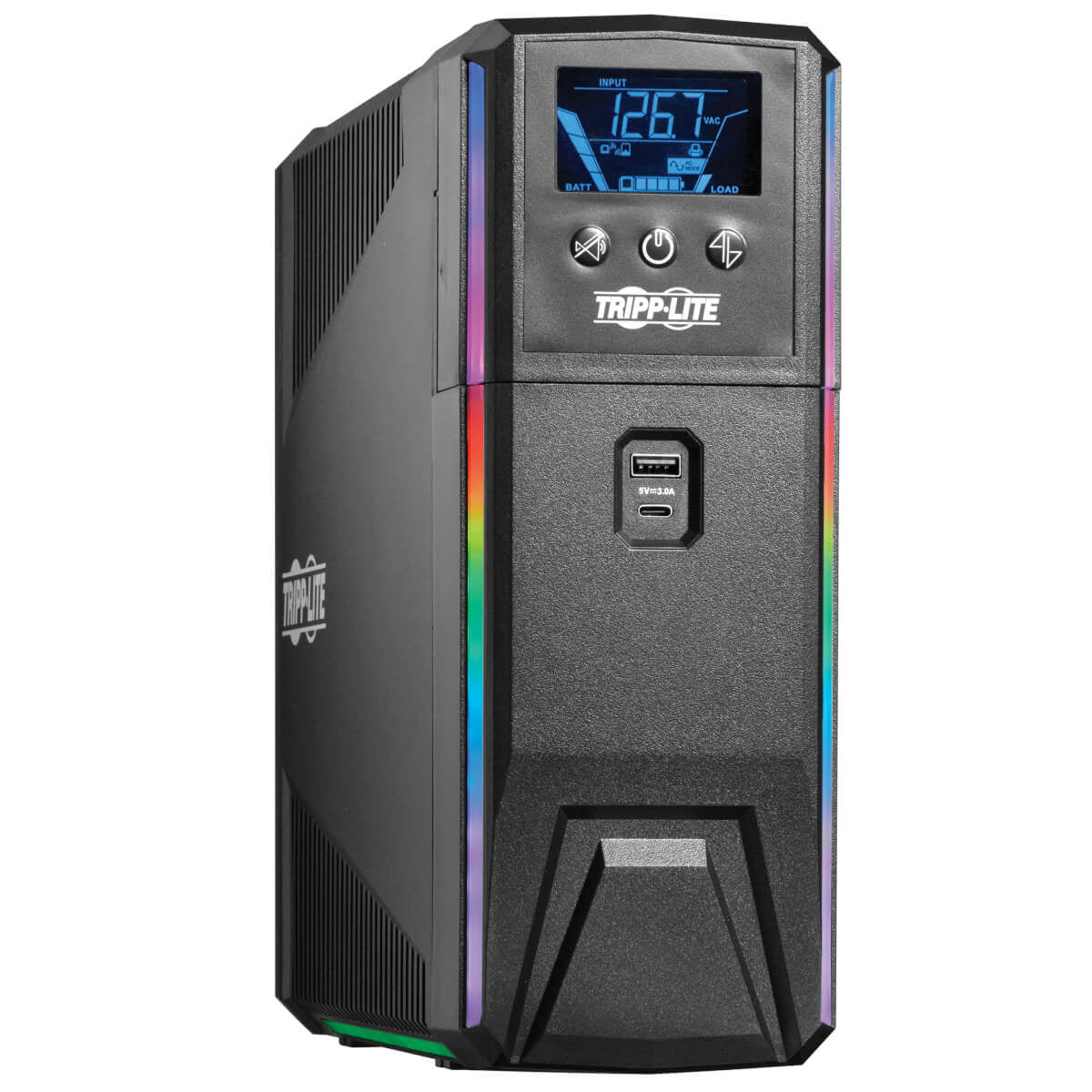 UPS TRIPP LITE para Juegos Onda Sinusoidal Pura de 1000VA 600W 120V  LCD AVR Ahorrador de Energia