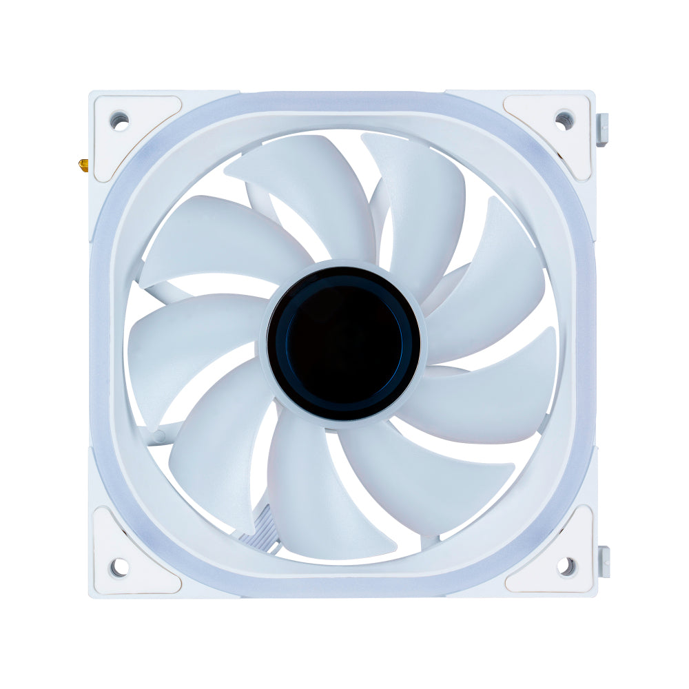 VENTILADOR VORAGO MODULAR GAME FACTOR FG500 120MM 58 CFM 1900 RPM RGB COMPATIBLE CON FKG500 BLANCO