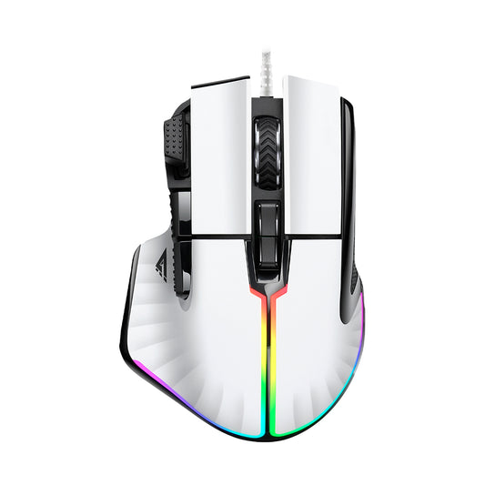 MOUSE GAME FACTOR MOG602 LASER PIXART 3370 19 000 DPI 6 BOTONES 1