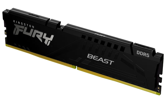 Memoria Ram Kingston Fury Beast 16 GB DIMM DDR5 5600MHZ CL36 1.35V Color Negro