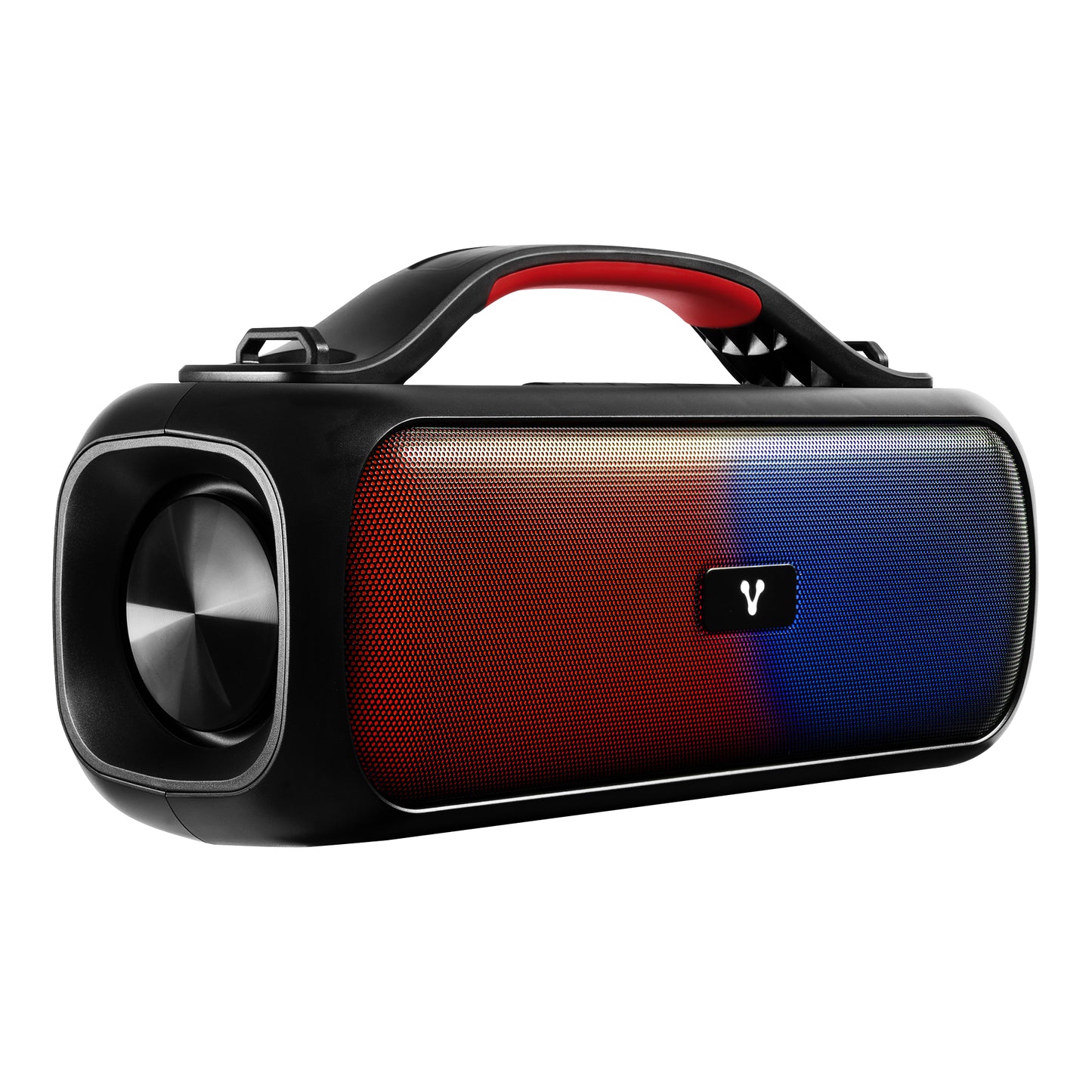 BOCINA VORAGO BSP-440 BLUETOOTH / USB / LUZ FRONTAL RGB / TWS / 20W RMS CON HASTA 5 HRS AUTONOMIA / IPX5