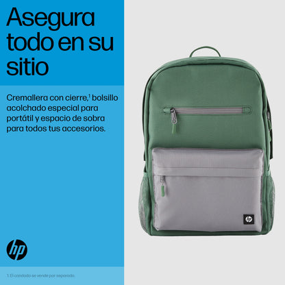 Mochila HP Campus Green 15.6