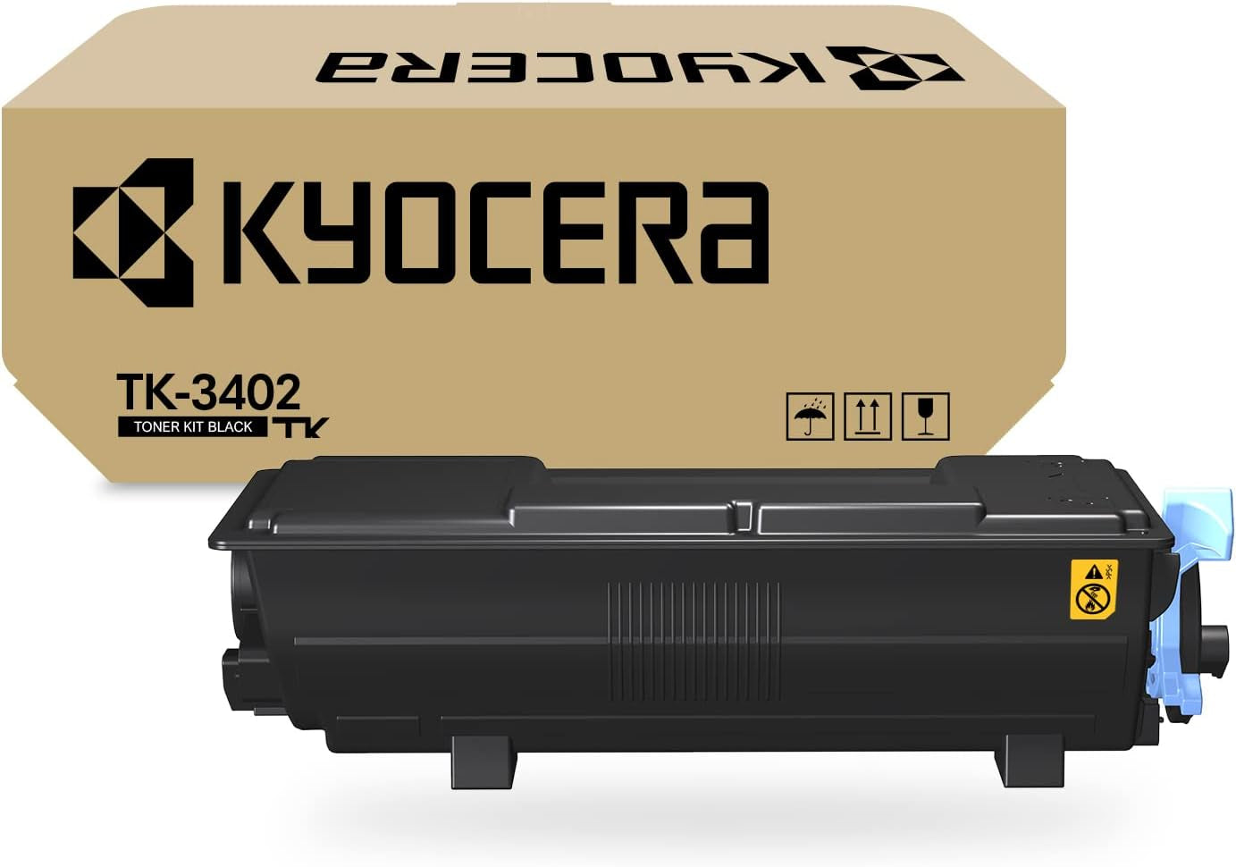 TONER KYOCERA TK-3402 Negro Rendimiento 12.5K