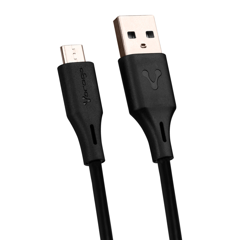 CABLE USB VORAGO CAB-M01B USB-  MICRO USB 1 METRO NEGRO