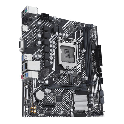 Tarjeta Madre Asus PRIME H510M-K R2.0 2xDDR4 64GB 3200Mhz M.2 PCIe 4.0 1xHDMI 1xVGA S 1200 10th 11th Gen mATX