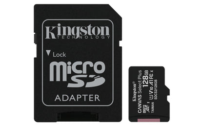 MICRO SDXC MEMORIA KINGSTON 128GBCANVAS SELECT PLUS 100R A1 C10