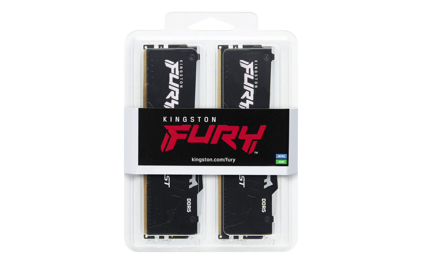 Kit de Memoria (de escritorio) Kingston Fury Beast 64 GB (2x32 GB) 5200MT/s DDR5 CL36 RGB