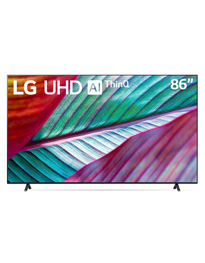 Televisor LG 86" AI ThinQ UR8750 Smart TV 4K Ultra HD Resolución 3840x2160 WebOs 23