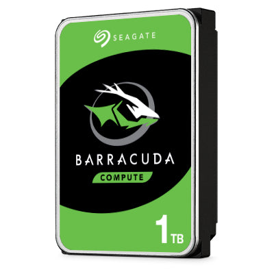 Disco Duro Interno Seagate Barracuda 1TB 3.5" 7200RPM SATA lll 6Gbit/s Cache 256MB para PC