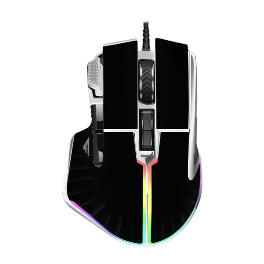 MOUSE GAME FACTOR MOG602 LASER PIXART 3370 19 000 DPI 6 BOTONES  1