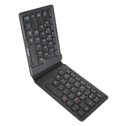 TECLADO TARGUS ANTIMICROBIAL BLUETOOTH PLEGABLE ERGONOMICO NEGRO