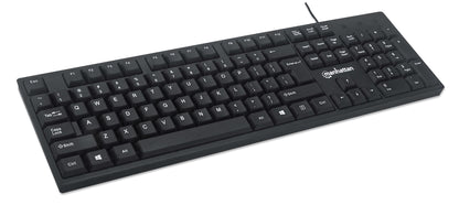 Teclado MANHATTAN MX USB Cableado