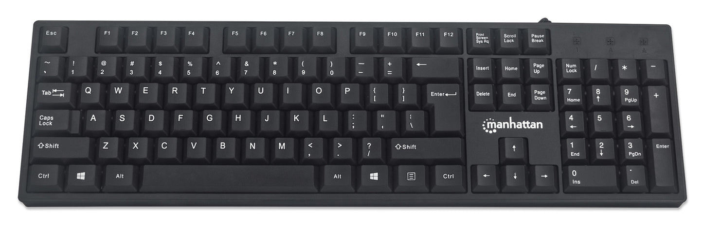 Teclado MANHATTAN MX USB Cableado