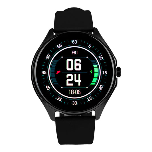 Smart Watch Vorago SW-505 Redondo IP67 Bluetooth Pantalla AMOLED 1.43"  Táctil Negro 2 Extensibles