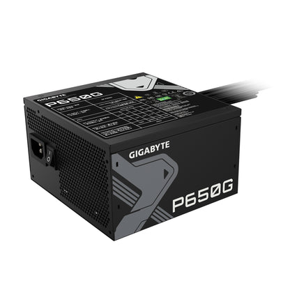 Fuente de Poder Gigabyte GP-P650G 650W ATX 12V 80 Plus Gold 20+4 pin Fan 120mm Negro