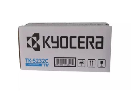 Tóner Kyocera TK-5232C Alta Capacidad 2.2K Páginas Compatible P5021cdn/P5021cdw/M5521cdn/M5521cdw Color Cian