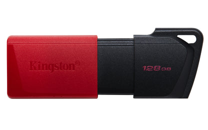 USB 3.2 MEMORIA KINGSTON 128GB DT EXODIA M TAPA DESLIZABLE (NEGRA-