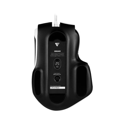 MOUSE GAME FACTOR MOG602 LASER PIXART 3370 19 000 DPI 6 BOTONES  1