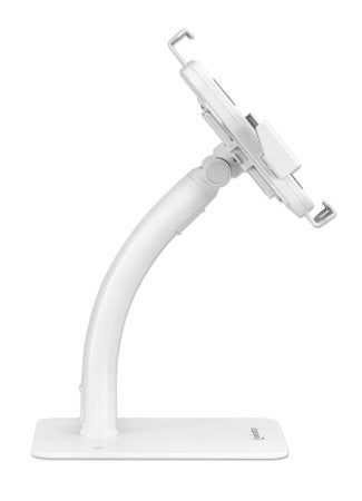 Soporte de Suelo Manhattan Antirrobo para Tablet/iPad 7.9" a 11" Color Blanco