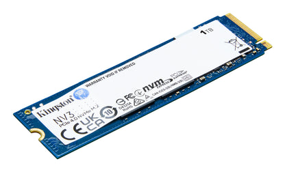 Unidad de Estado Solido SSD Kingston 1 TB SNV3S NVMe PCI Express 4.0 M.2