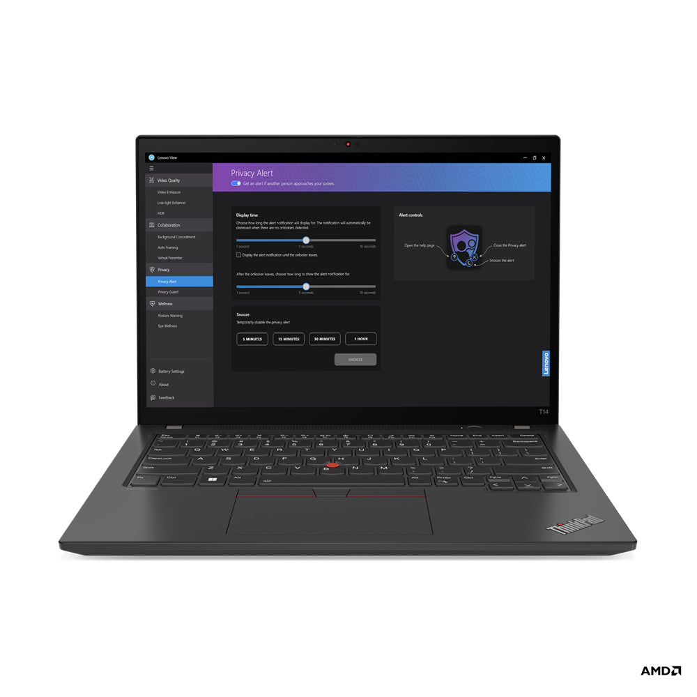 ThinkPad T14 Ryzen 7 Pro7840U (3.3ghz, 16MB), 14" 1920x1200, 32GB, 1TBSSD, W11P, 3YR Premier