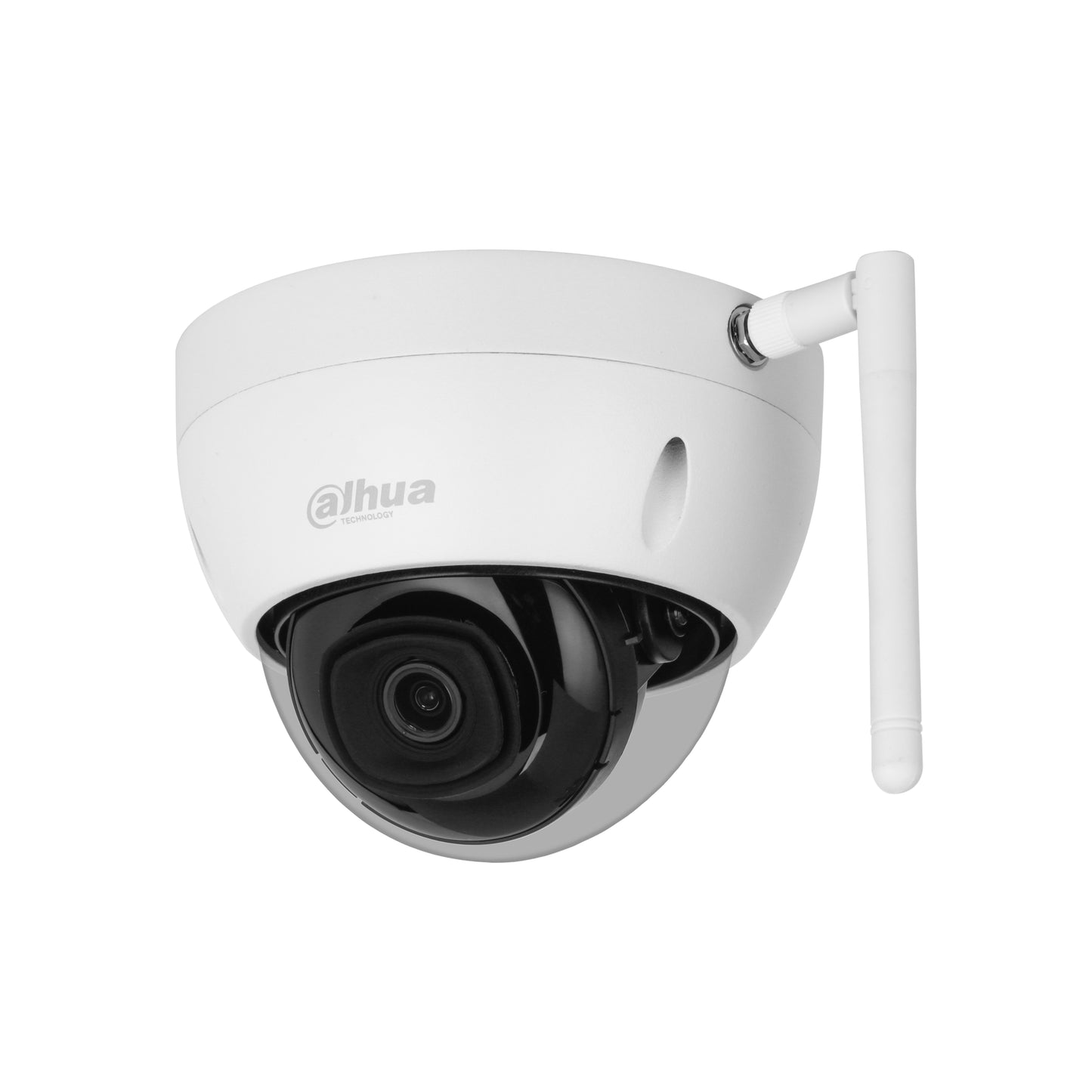 Camara IP DAHUA Bullet de 2 Megapixeles  WizSense Con IA Lente de 2.8 mm 107 Grados de Apertura Microfono Integrado IR de 50 Mts SMD 4.0 AI SSA Quick Pick Ranura MicroSD WDR Real de 120 dB PoE IP67