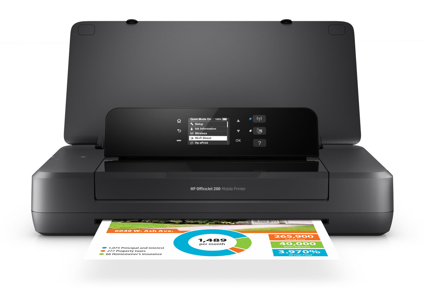 IMP OFFICEJET 200 MOBILE PRINTER 10PPM USB WIFI COLOR