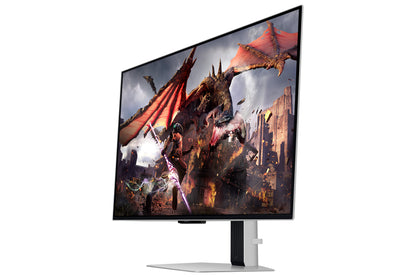 Monitor Gamer Samsung 32 in Odyssey 4K 3840 x 2160 240HZ PLANO PLATA RGB 0.03MS GAMING HUB G8