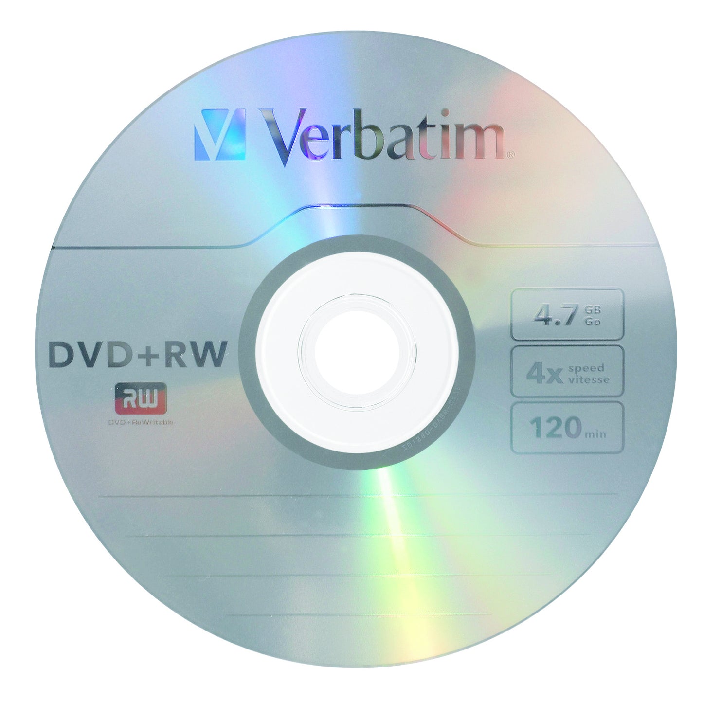 DVD+RW Verbatim 4X 4.7 GB 10PK Slim Case