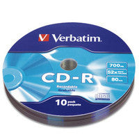 Disco VERBATIM CD-R  700MB 80min 52X C/10